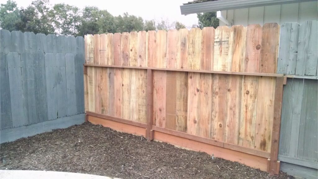 wood fence repair