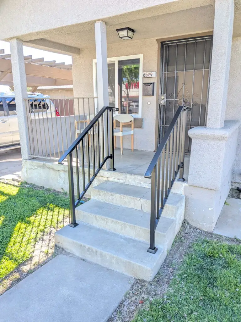 Handrail Installation in Riverbank