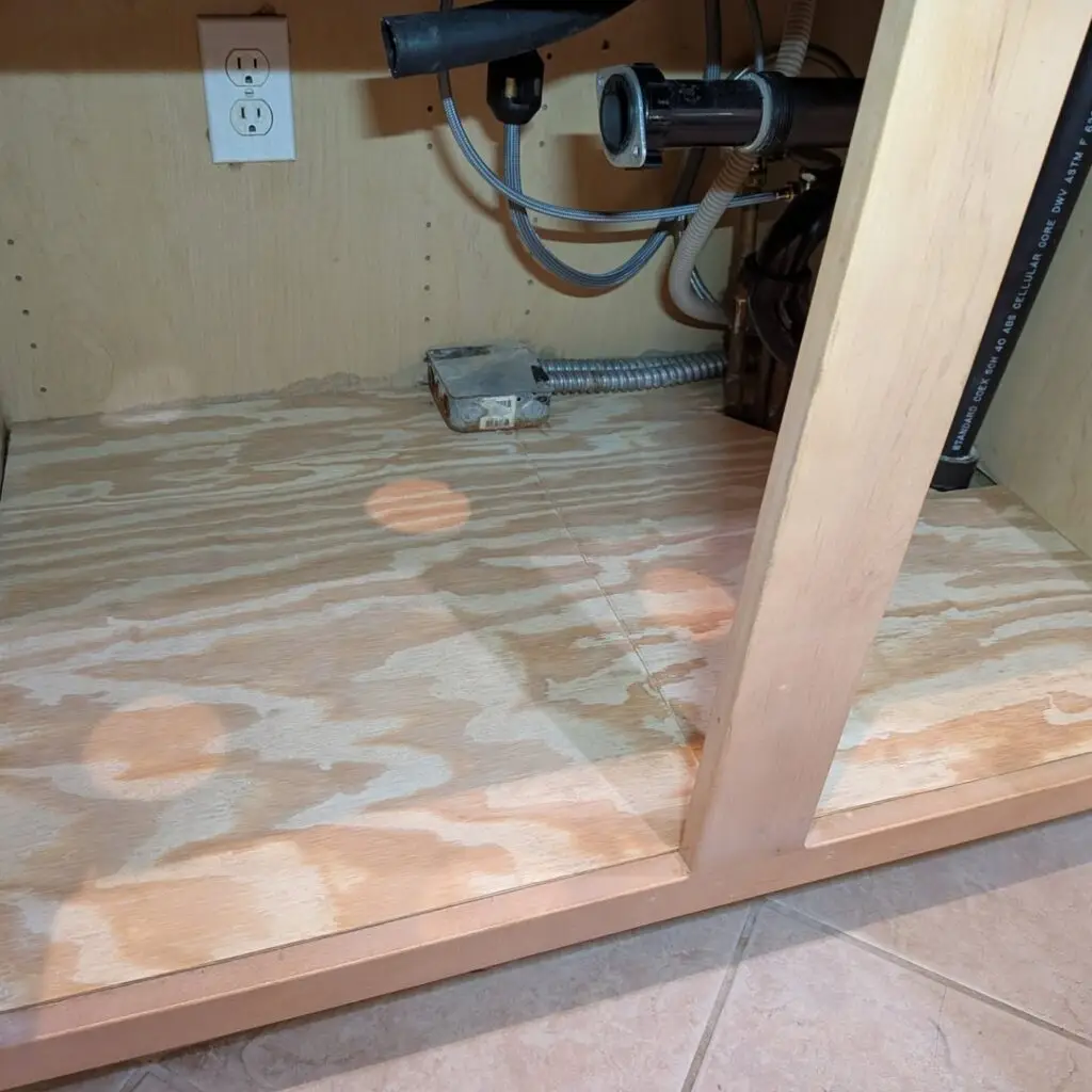 Cabinet Floor Replacement in Modesto — cabinet floor replacement