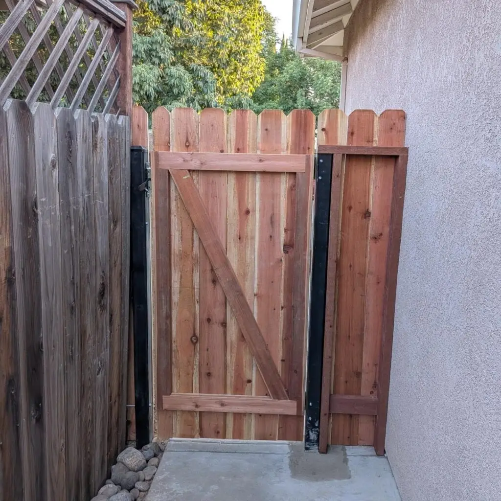 Gate Post Replacement in Turlock — fence post replacement